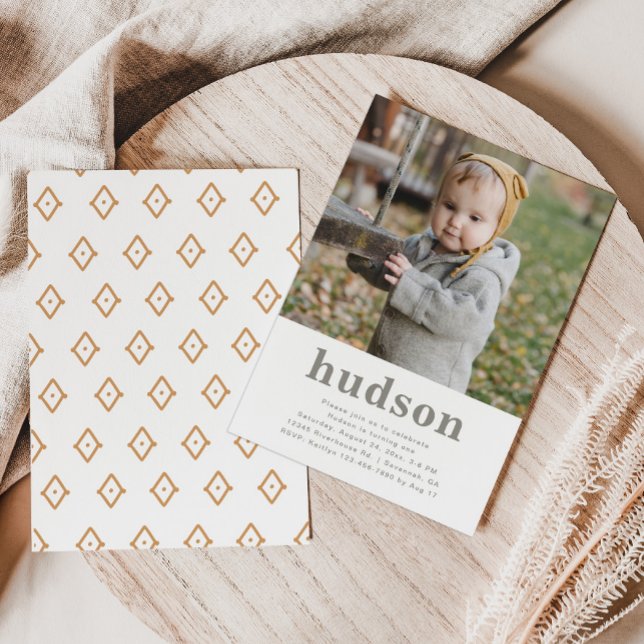 Simple Photo Birthday Invitation | Minimalist (Creator Uploaded)