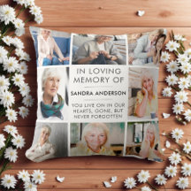 Simple Photo Collage In Loving Memory