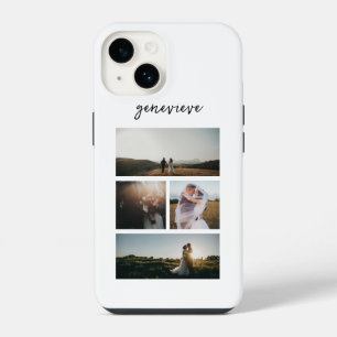 Simple Photo Collage Modern iPhone 14 Case