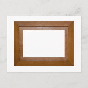 Simple photo frame postcard
