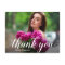 Simple Photo Graduation White Script Thank You