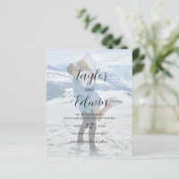 Simple Photo Modern Budget Wedding Save The Date