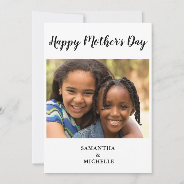 Simple Photo Mother's Day (Front)
