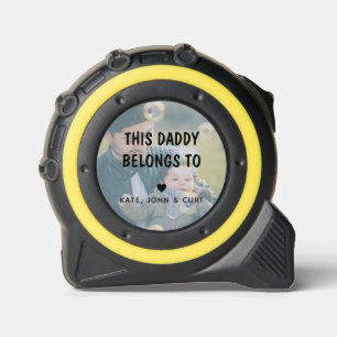 Simple Photo This Daddy Belongs to Names 1