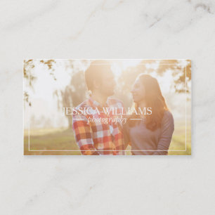 Simple Photography Business Cards