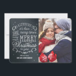Simple Phrase Editable Color Christmas Photo Cards<br><div class="desc">Celebrate the season with this modern and stylish holiday card from Berry Berry Sweet.</div>