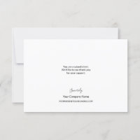 Simple Pink Business Customer Appreciation