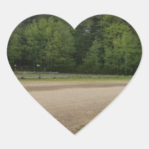 Simple Places Heart Sticker