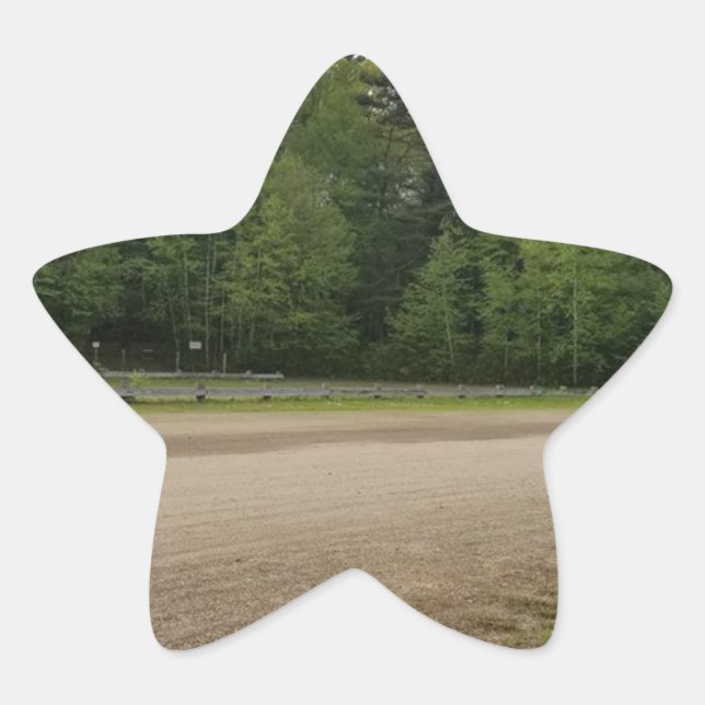 Simple Places Star Sticker (Front)