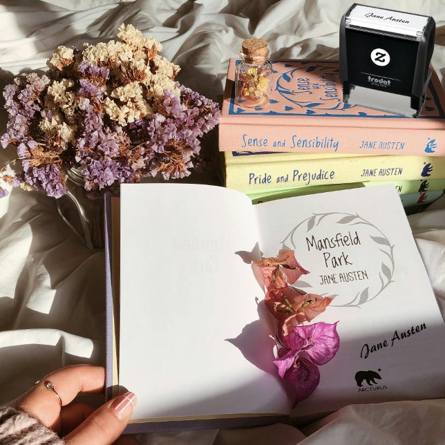 Simple Plain Author Signature  Self-inking Stamp (Creator Uploaded)