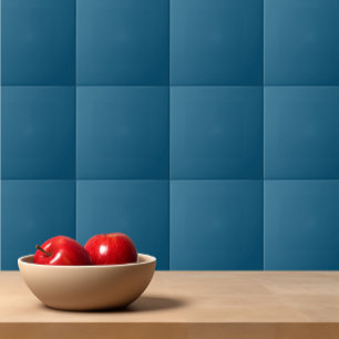 Simple plain Blue Sapphire solid colour Ceramic Tile