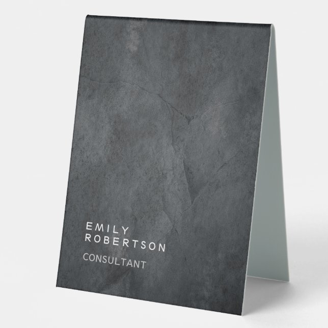 Simple Plain Grey Trendy Modern Minimalist (Front)