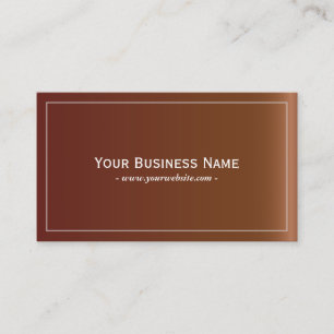 Simple Plain Leather Texture Business Card
