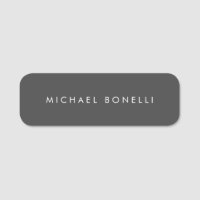 Simple Plain Minimalist Elegant Modern Grey