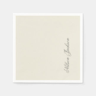 Simple Plain Minimalist Elegant Modern Pastel Napkin