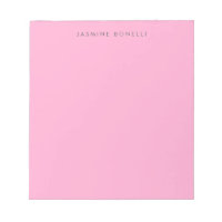 Simple Plain Minimalist Elegant Modern Pink