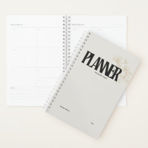 Simple Planners For Your Great Day