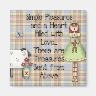 Simple Pleasures Country Annie Magnet