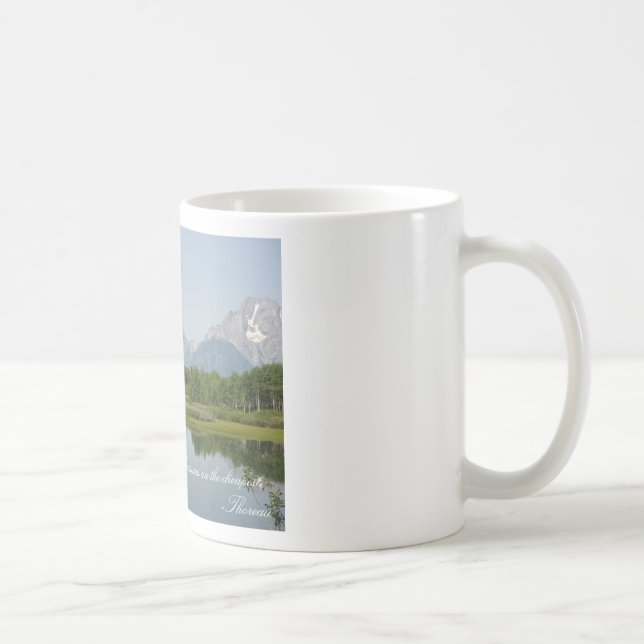 Simple Pleasures Mug- Grand Tetons Coffee Mug (Right)