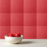 Simple Poppy solid red Ceramic Tile<br><div class="desc">Simple Poppy solid red design.</div>