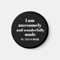 Simple Positive Bible Affirmation Christian Black