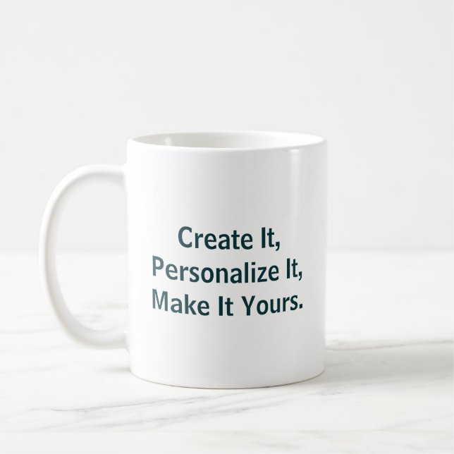 Simple Professional 11oz Coffee Mug (Left)