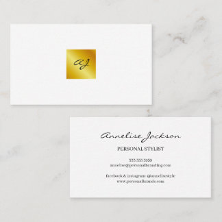 Simple Professional Branding Business Card