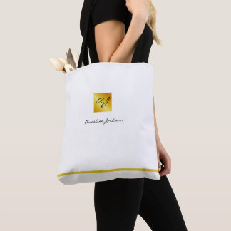Simple Professional Branding Business Tote Bag