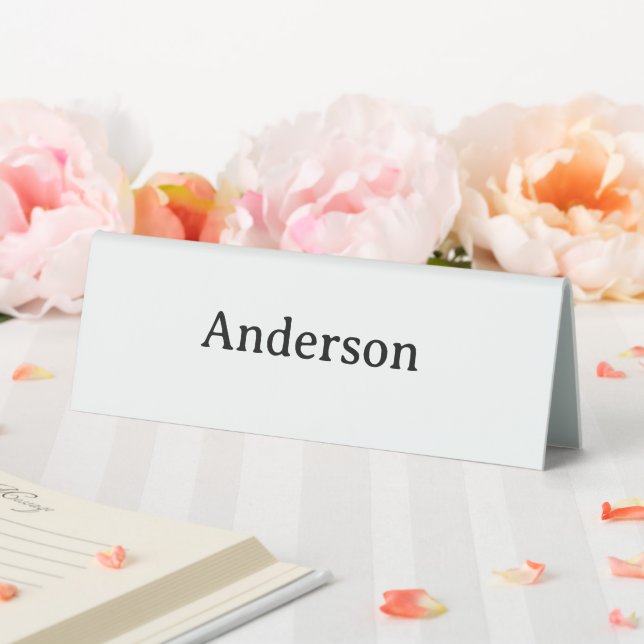 Simple Professional Business 6" X 2" Plastic  (In SItu (Wedding))