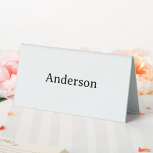 Simple Professional Business 6" X 3" Plastic