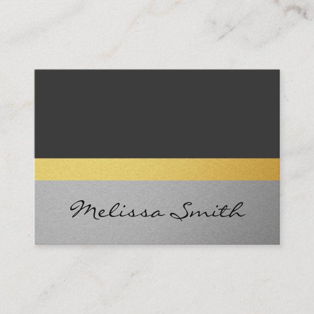 Simple Professional Business Card (Front)