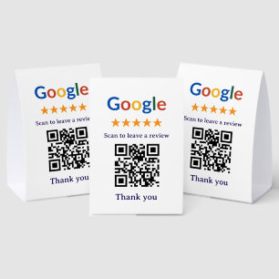 Simple Professional Business Google Review QR Code