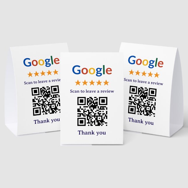 Simple Professional Business Google Review QR Code (Insitu(Multi))