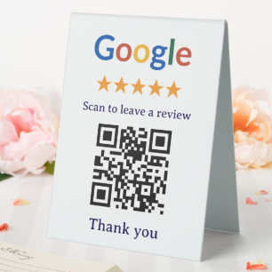 Simple Professional Business Google Review QR Code