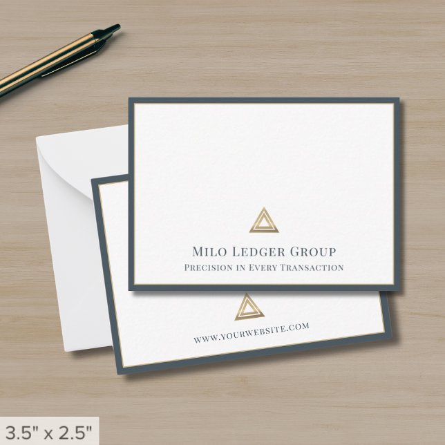 Simple Professional Business Logo Card (Creator Uploaded)