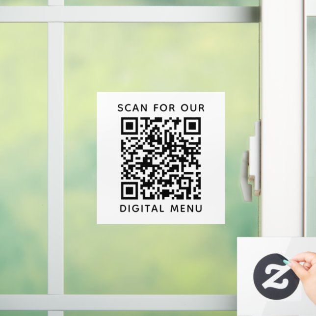 Simple Professional Business QR Code Digital Menu  (Home)