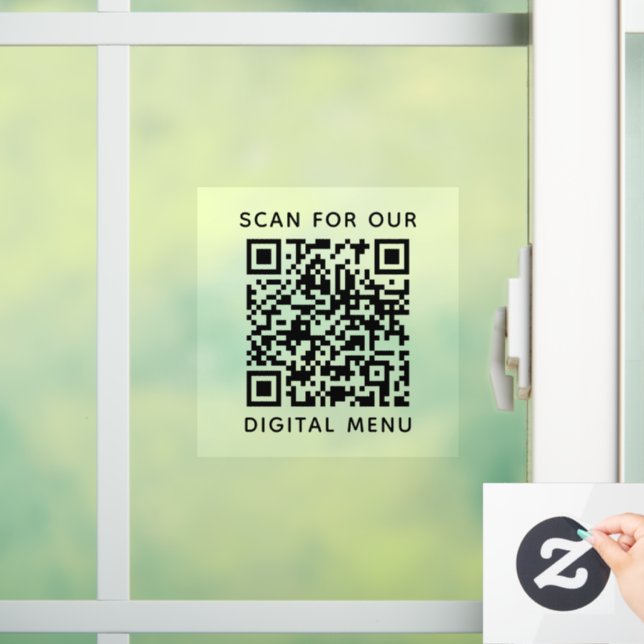 Simple Professional Business QR Code Digital Menu  (Home)
