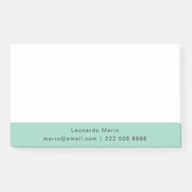 Simple Professional Clean Post-it Notes (Front)