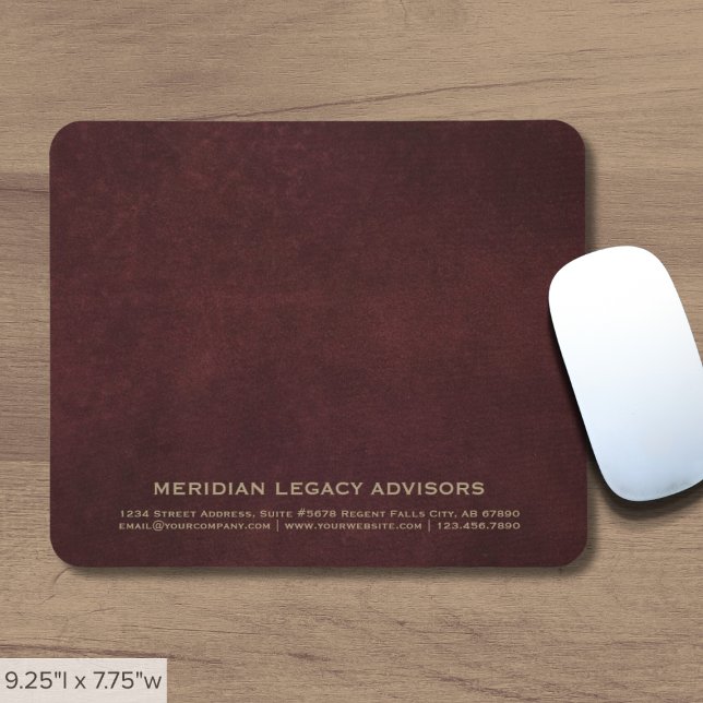 Simple Professional Company Mouse Pad (Creator Uploaded)