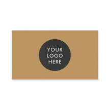 Simple Professional Logo QR Code Gold Company