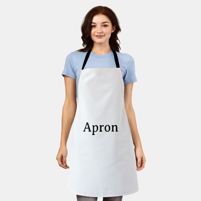 Simple Professional Medium 26"x30" All-Over Print Apron (Worn)