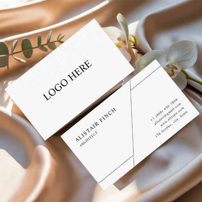 Simple Professional Minimalist Card Design (Creator Uploaded)