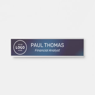 Simple Professional Modern Office Door Sign