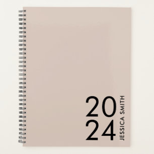 Simple professional personalised planner