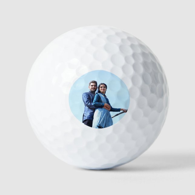 Simple Professional Photo Golf Balls (Front)