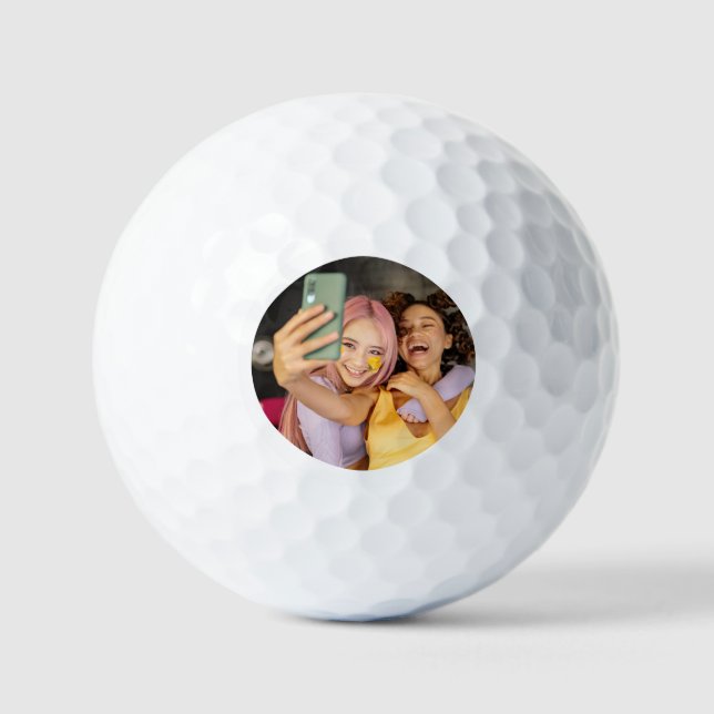 Simple Professional Photo Golf Balls (Front)