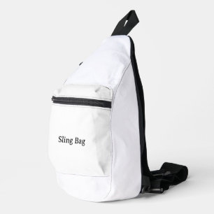 Simple Professional Print Cut Sew Sling Bag