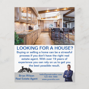 Simple Professional Real Estate House Selling  Flyer