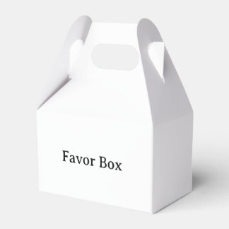 Simple Professional Small Gable 4" x 2.5" x 5" Favour Box