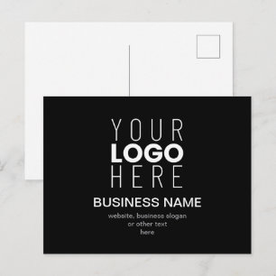 Simple Promotional Template for Your Business Logo
